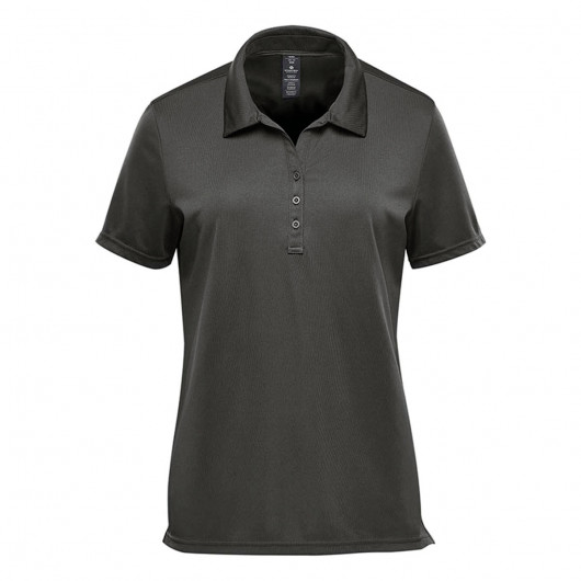 Womens Elite Performance Polos Graphite
